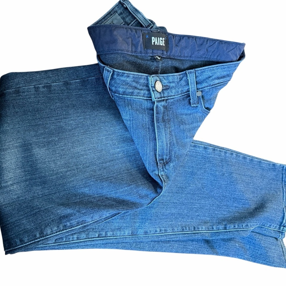 PAIGE Women's Slim Blue Jeans